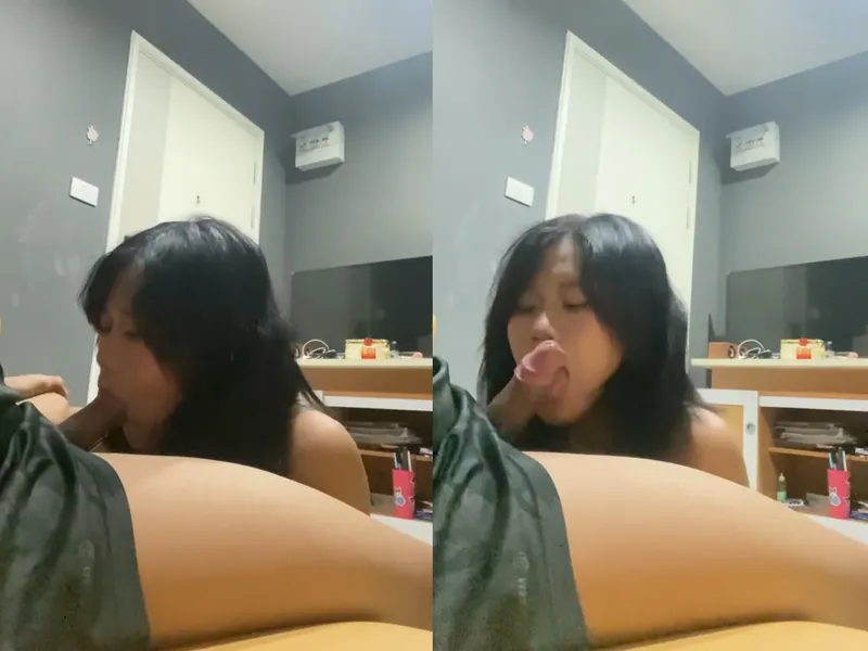 Em mê liếm cu đến mức ho sặc sụ p1